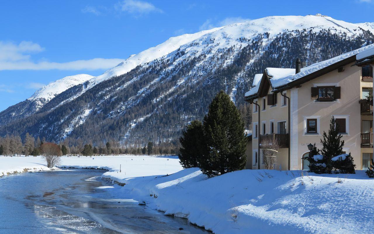 Marmotta Appartement Celerina/Schlarigna Buitenkant foto